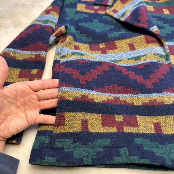 Willow Ridge Aztec Made In USA Knitted Sweater - Picture 4 of 7